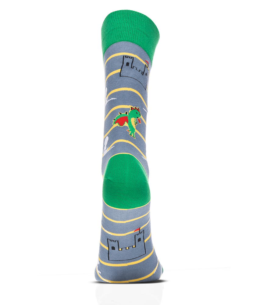 Primary image St. Jude Dragon Dress Socks